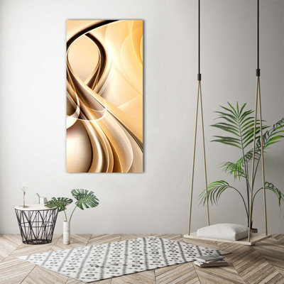 Wave Abstraction - Wrapped Canvas Print