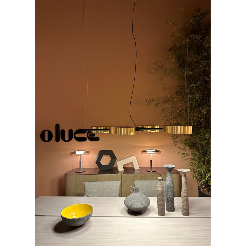 Berlin 4 - Light LED Pendant, Anodic Brass