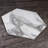 Elegance Hexagon 7.7 in. x 8.9 in. Matte Porcelain Marble look Floor and Wall Tile-56390494