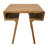 Mario End Table 2-piece Set In A Modern Royal Walnut On Solid Wood