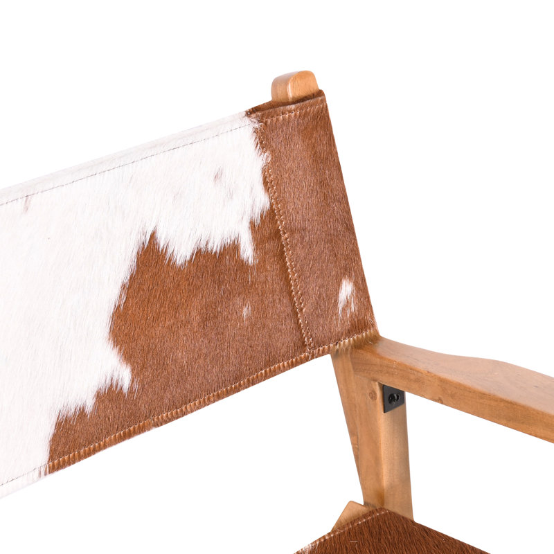 Chaise de comptoir pliante en poils bruns 23 po Galway