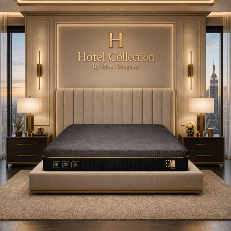 Matelas hybride rafraîchissant 10 "Company Premium Luxury, 10", Grand lit