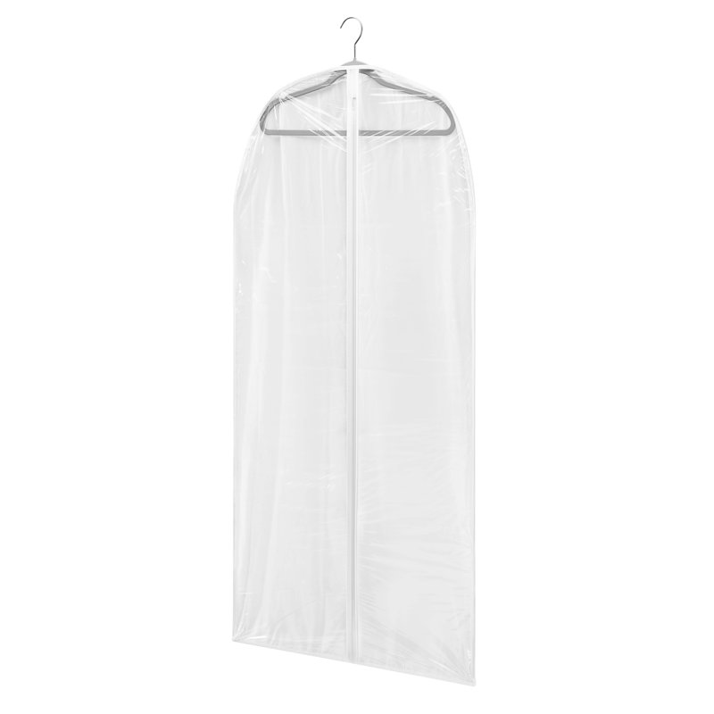 Sac à vêtements à fermeture éclair Whitmor - Transparent