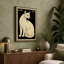 Cat Art Deco 1 Piece Wrapped Canvas Wall Art-1321514085-1321514111