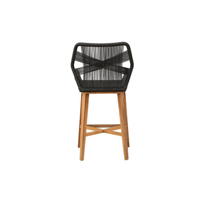 Beverly Outdoor Teak Bar Stool