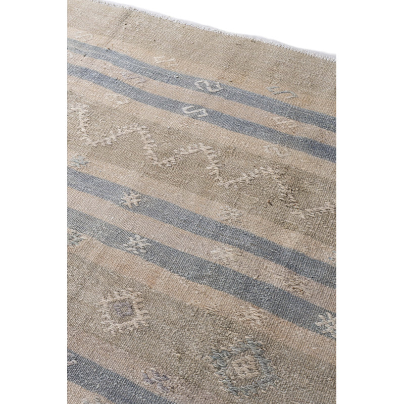 One-of-a-Kind 6'6 X 10'11 Flatweave Area Rug