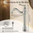 Single-Handle Single Hole Swivel Spout Bathroom Vessel Sink Faucet With Pop-Up Drain Assembly-115707343