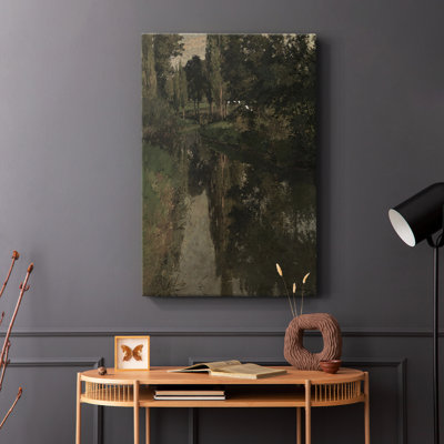 Paysage rétro CXLV - galerie enveloppée Cavas