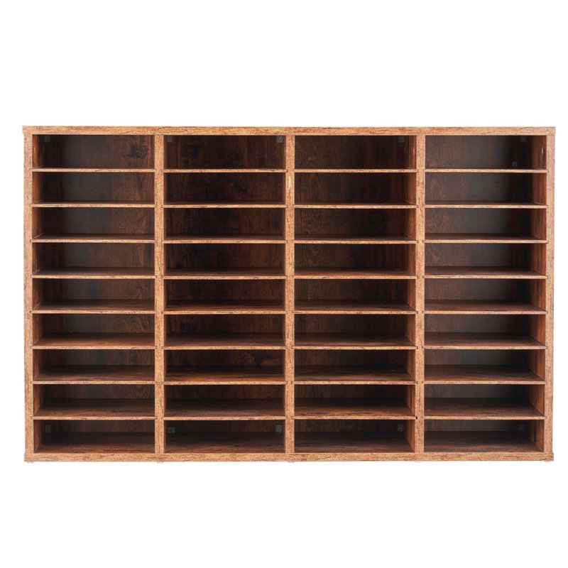 VEVOR Manufactured Wood 36 Compartment Mailroom Organizer