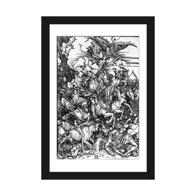«The Four Horseman of the Apocalypse, 1498», reproduction d'art sur toile