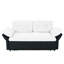 Canapé-lit convertible 74 po 3 en 1 avec accoudoirs réglables-924155589