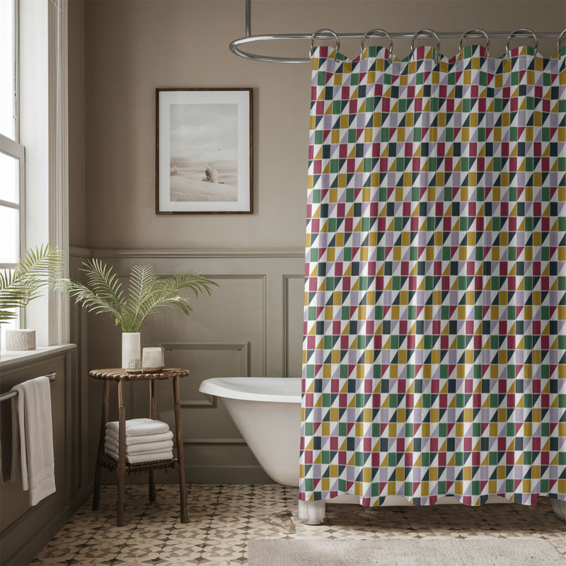 Rideau de douche sophistiqué Harvest - Premium, H 74 po x l 71 po