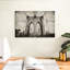 Impression sur toile, pont monochrome de Brooklyn-1644016565