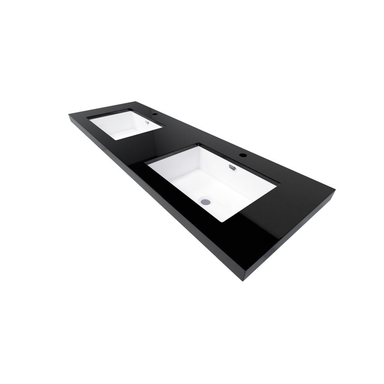 Reyes 61'' Bathroom Vanity Top with Sink