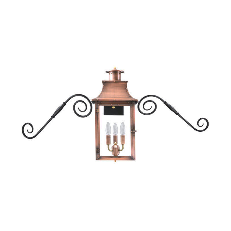 Gravette 27'' Electric Square / Rectangular Lantern