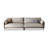 Gray Genuine Leather Modular Sofa cushion couch-1295066801-1295066800