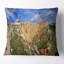 Canyon sur les pentes du plateau Ustyurt - coussin à imprimé paysage-1789615052-1789615055