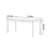 Ash Wood 70.86-inch Rectangular Three Drawers Desk