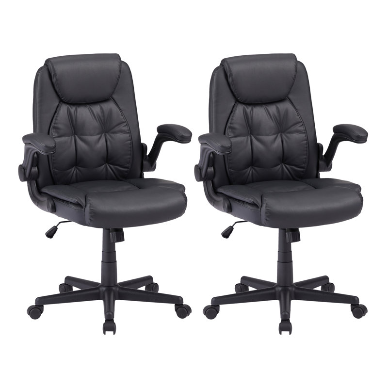 Chaise de bureau Soleia, Noir
