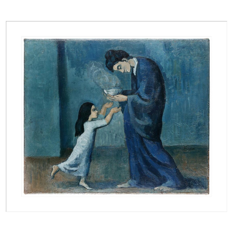 «By Pablo Picasso», estampe numérique encadrée, H 33,5 po x l 38,5 po