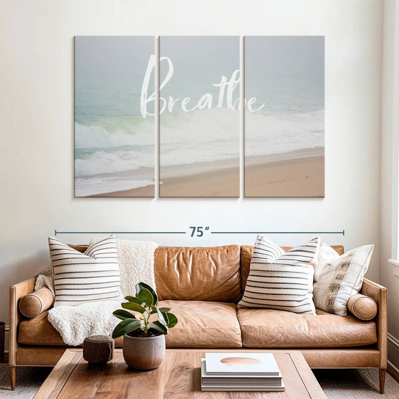 Tergel Serene Sea II, 36" H x 57" W