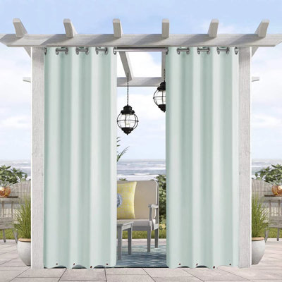 Arnd Outdoor Blackout Curtain Single Panel
