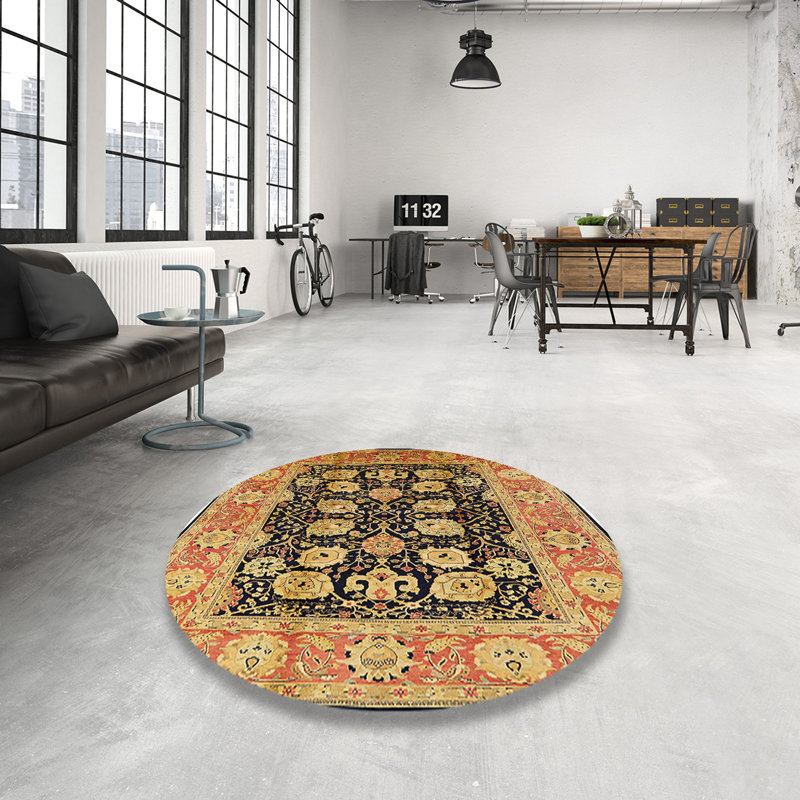 Ciaris Oriental Indoor Rug, Round 6'