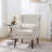 Upholstered Armchair with Pillow