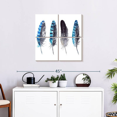 Plumes de geai bleu Kerner