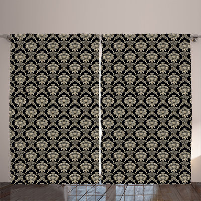 Semi Sheer Curtain Pair
