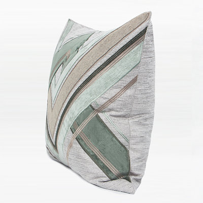 Messer Square Throw Pillow Cover