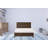 Albany Solid Wood Bed Frame with Headboard, Heavy Duty Modern Rustic Bed Frames-711480-711482