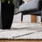 Casablanca Hand Loomed Wool/Cotton Geometric Rug in Ivory-1028005636