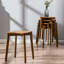 Carnell Solid Wood Accent Stool-415252400