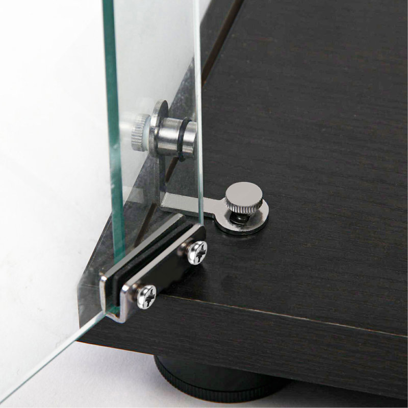 Tempered Glass Display Cabinet,Wine Cabinet,Storage Cabinet,File Cabinet,With A Variety Of Colors Of Pat Lights,Door Locks,Adjustable Floor Feet Suitable For Uneven Ground,Can Be Placed Anywhere,Black