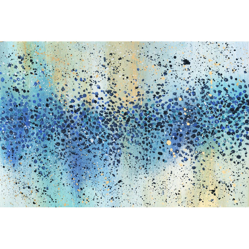" Rain Beads ", 24" H x 36" W x 1.5" D