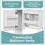 Meuble-lavabo autoportant de 30 po avec lavabo en céramique-297992445-297992444