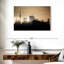 Silhouette de Sirci Toronto Skyline Sunset-107703740