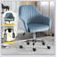 Chaise d'appoint Chaise de loisir moderne avec hauteur de velours réglable et roulettes réglables-9678534