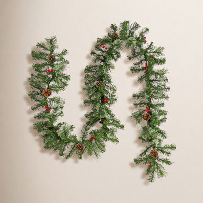 108" Berry Christmas Garland