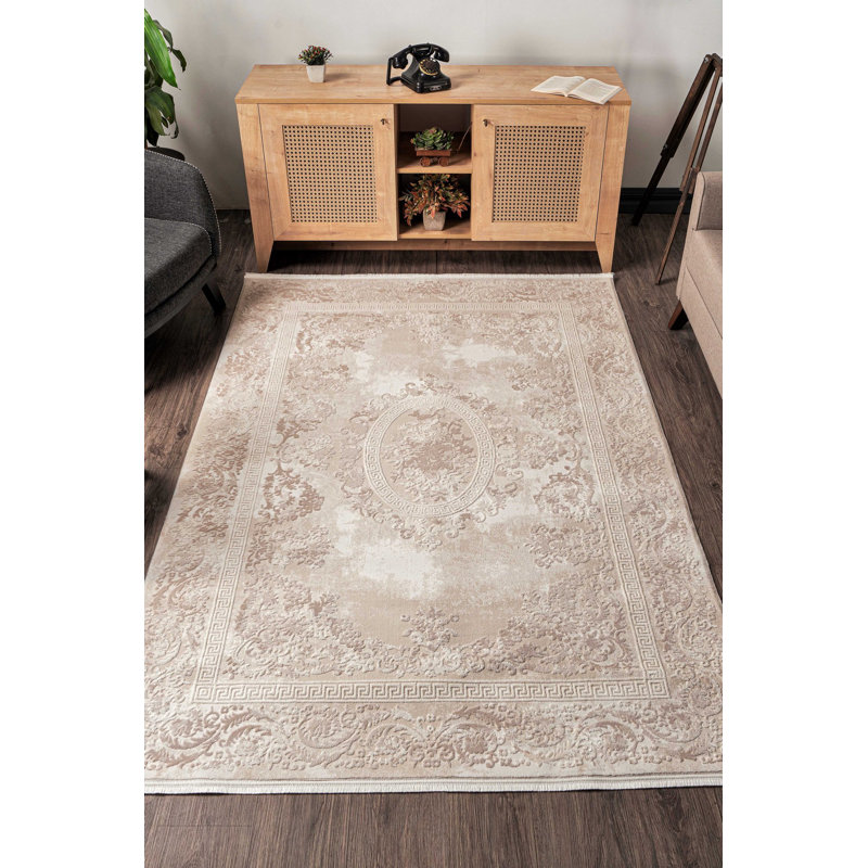 Naysa Solid Colour Area Rug, Runner 100 x 300cm