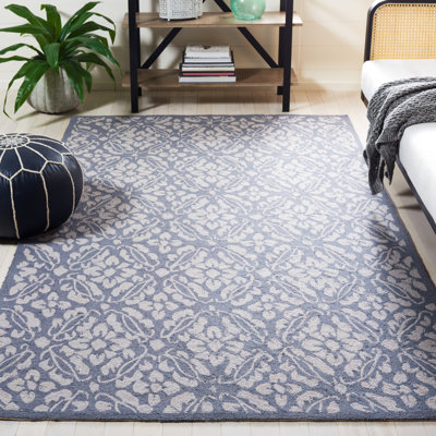 Baytown Hand Hooked Wool Pile Geometric Rug