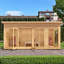 Lela 16 x 6 ft Summerhouse