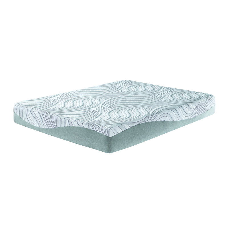 California King 10'' White Memory Foam Adjustable Bed Mattress