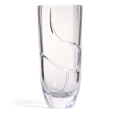 Vera Wang Luxe Graphite 8in Vase