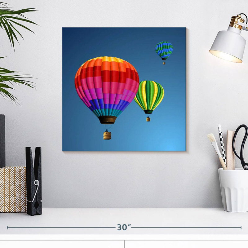 Montgolfières Mehar Blue Sky, H 16 po x l 16 po