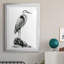 Shoreline Heron In B&W I - reproduction de cadre photo-60284116-60284139
