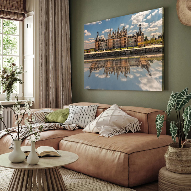 Château de Chambord, reproduction d'art sur toile, 16x24inch