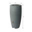 Tonneau cylindrique en plastique pour la collecte de l'eau de pluie Athena-31103798-31103800