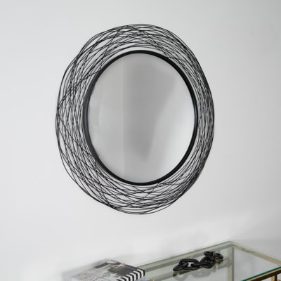 Elyes Metal Wall Mirror